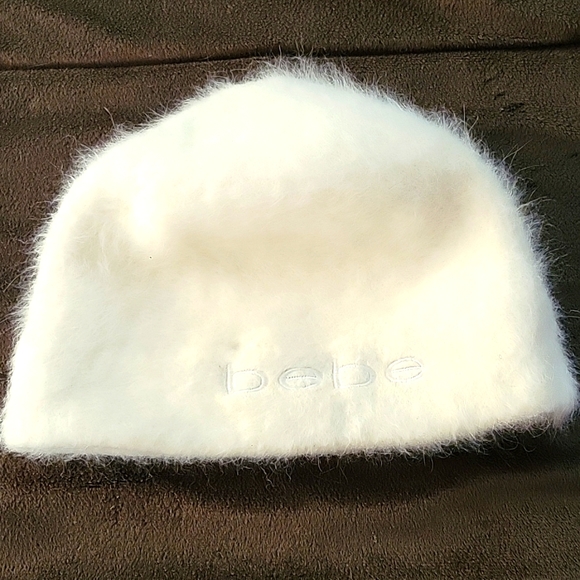 bebe Accessories - Bebe hat Angora tag says one size fits all